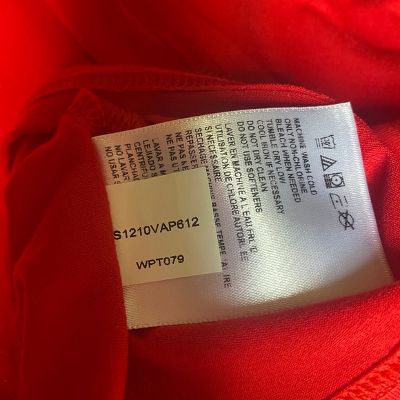 Warrior Tech Tee short sleeve performance shirt red Large - Picture 12 of 14